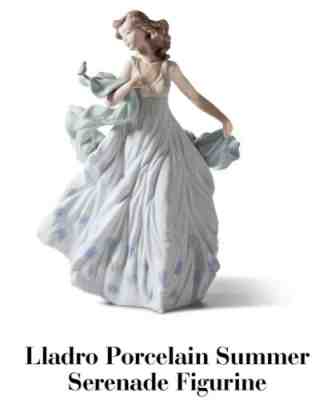 lladro Porcelain Figurine Summer Serenade