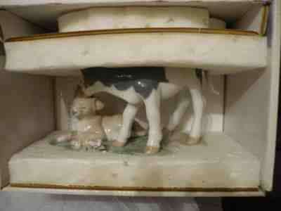 LLADRO And the Calf and the Young Lion # 6927 NIB!! Perfect!