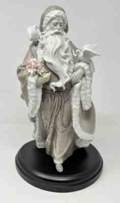 LLADRO #01001890 FATHER CHRISTMAS SPIRIT OF NATURE RETIRED LIMITED EDITION READ