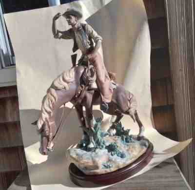 Spain LLADRO Porcelain American West Collection LL3561 COWBOY #190 of 1500 LtdEd