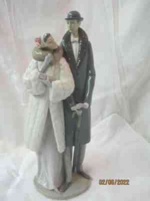 Vintage 1984 Spain Daisa Lladro Elegant Man & Woman (CH)