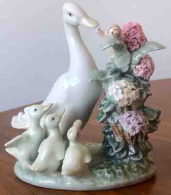 Rare And Collectible Lladro : Lladro Duck With Ducklings Value