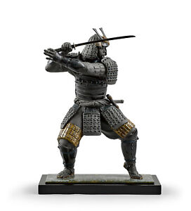 LLADRO SAMURAI WARRIOR SCULPTURE #9230 BRAND NIB X-LARGE STONEWARE SAVE$$ F/SH