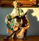 Huge 23'' Lladro 1816 Venetian Carnival Masquerade Dancers w Signature