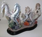Lladro Underwater Journey 6929 Large Mermaid Figurine #39/1000, Hand Signed