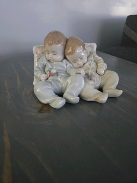 Lladro Babies Figurine Little Dreamers Retired Daisa 1990 Spain