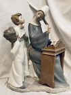 Lladro #4973 Song Lesson - Nun At Piano w/Choir Boys Sculptor Salvador Debo