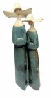 Lladro 2 Nuns Rosaries Dark Blue GRES Finish Fulgencio Garcia 2075 Figurine, Exc