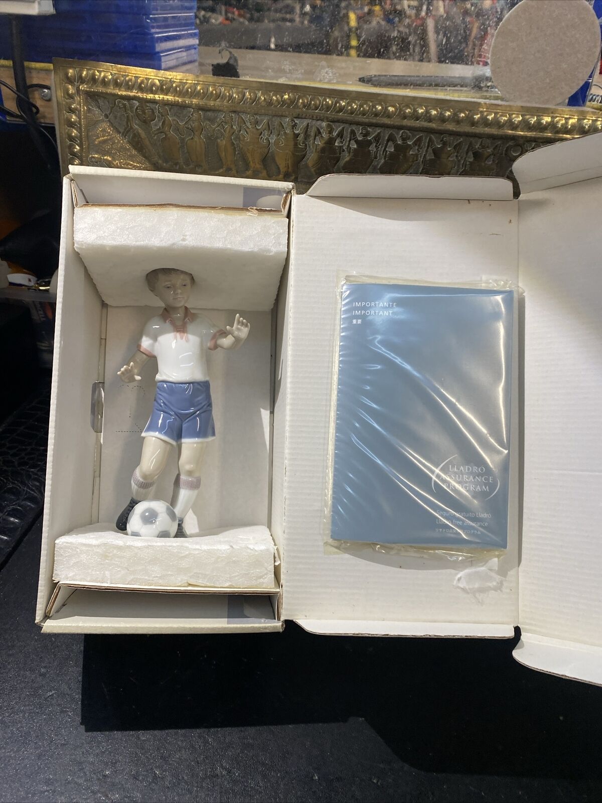 Rare And Collectible Lladro : Lladro Soccer Boy Value Guide