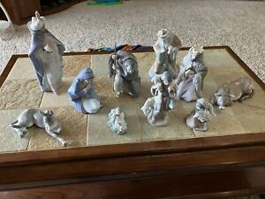 lladro figurines collectibles Nativity Set