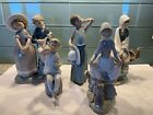 FIVE Lladro figurines collectibles RETIRED. MINT CONDITION! Great buy!