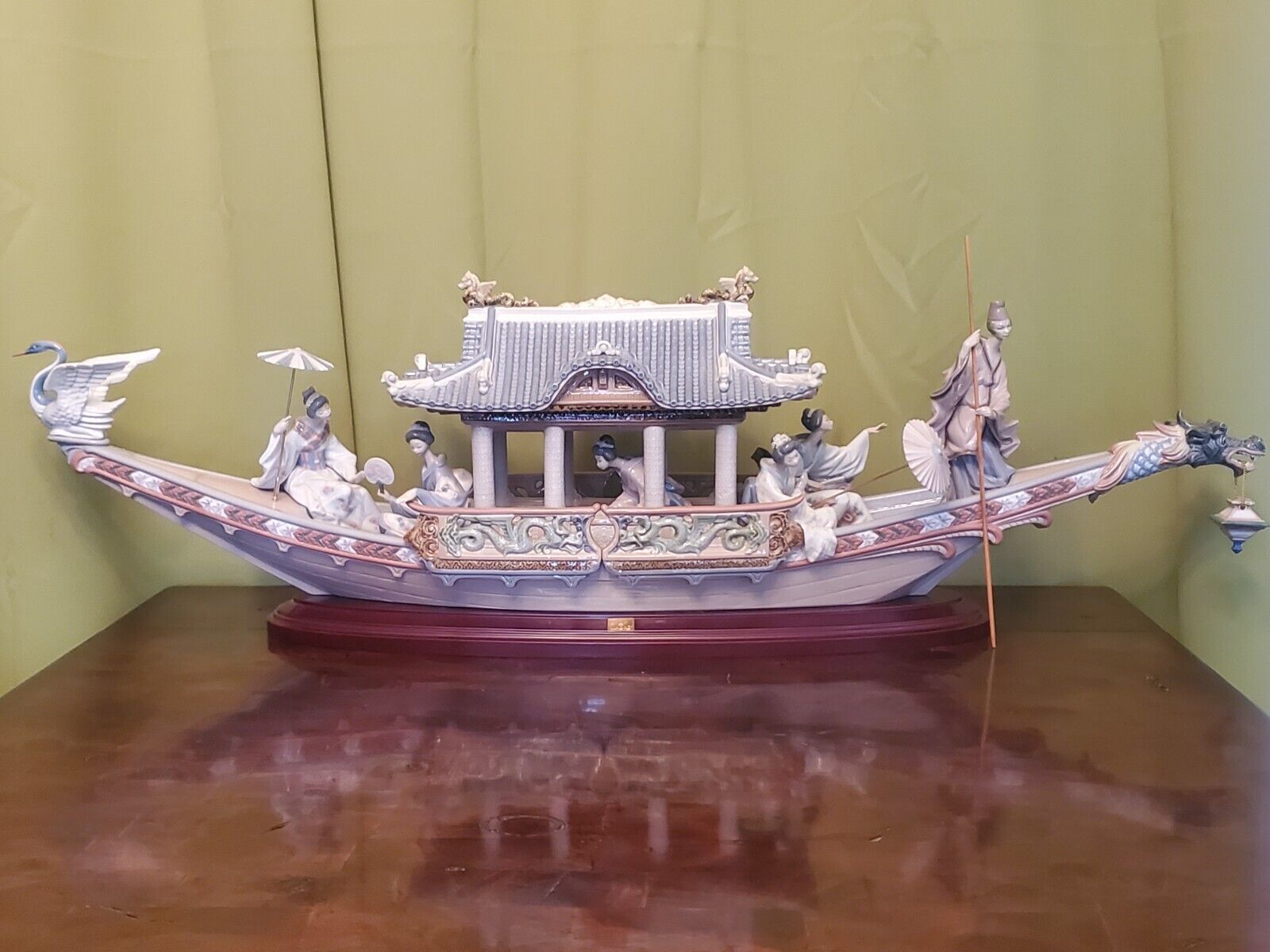 Lladro Kitakami Cruise 1605 Complete in Original Box