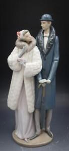 Lladro Spain Porcelain Figurine 'On The Town' #1452 No Box