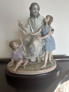 Rare Lladro Jesus The Great Teacher 1993 Retired 1996 #05961