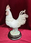 LLADRO THE ROOSTER #8086 CHINESE ZODIAC Series, w/ Box, Wood Stand, Chicken