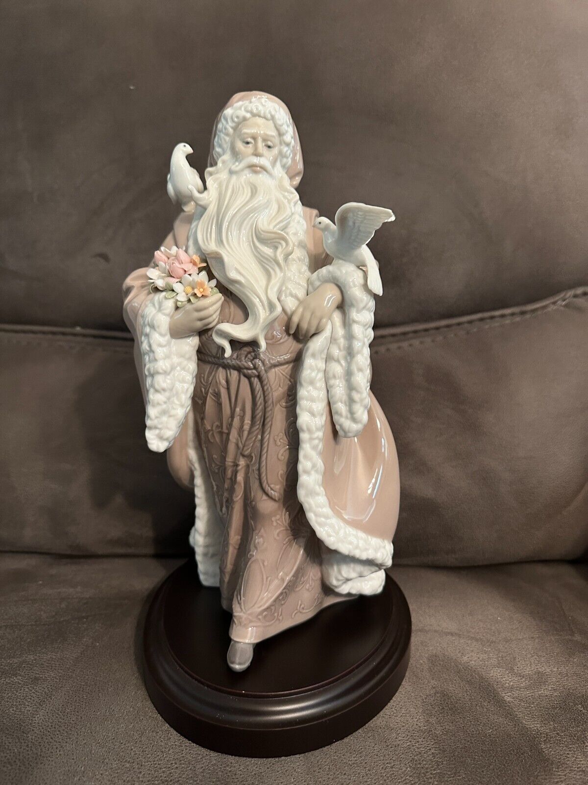 LLADRO 1890 SANTA CLAUS SPIRIT OF NATURE FATHER CHRISTMAS 859/2000 COA