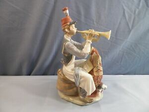 Lladro Porcelain Figurine #1408 Norman Rockwell Practice Makes Perfect 11