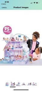 LOL Surprise WINTER DISCO CHALET Doll House OMG Doll Furniture 95+ Surprise L.O.