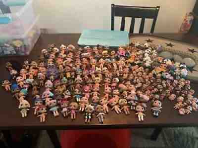lol surprise dolls huge lot used 93 Dolls, 33 Pets, 62 Babies
