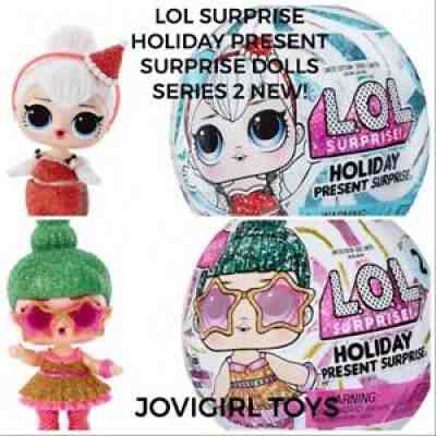 LOL SURPRISE HOLIDAY PRESENT SURPRISE SLEIGH BABE & TINSEL 2021 READY TO SHIP!