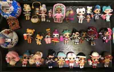 LOL Surprise Dolls ULTRA RARE Lot VHTF In Hand! Luxe 24k,Rainbow Raver,Neon Guy!