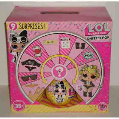 LOL SURPRISE! CONFETTI POP! SERIES 3, WAVE 2 - FULL UNTOUCHED BOX CASE 18 BALLS