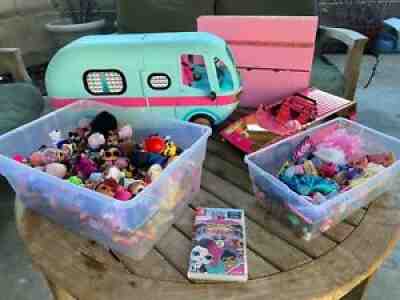 LOL Surprise Huge Lot Dolls Playsets Vehicles OMG Dolls & More