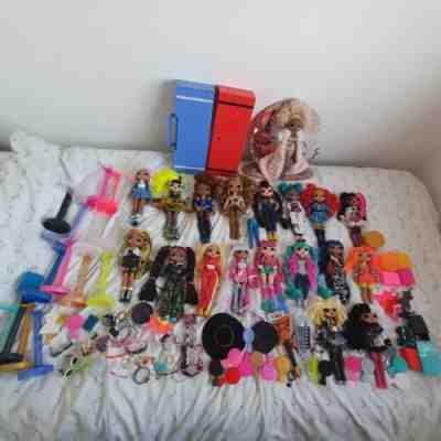 OMG Doll Bundle - huge bundle of 19 dolls plus accessories LOL SURPRISE