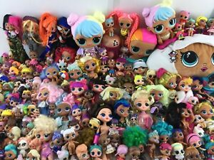 HUGE LOT 33 lbs LOL OMG Surprise Fashion Dolls Lil Sisters MGA Toys Accessories
