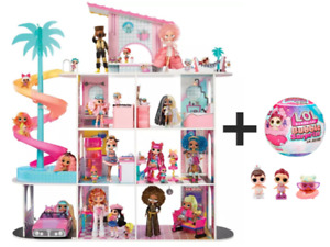 LOL Surprise! OMG Fashion House Playset (85 Surprises)+ BONUS Bubble Lil Sisters