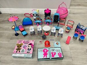 MGA Lol Surprise Doll House Furniture Kitchen Bathroom Bedroom Living Room Baby