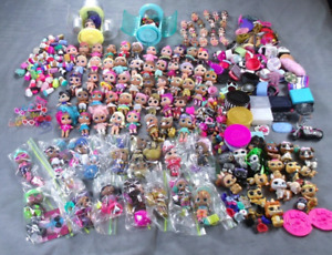 LOL Surprise Dolls Lot Of Mini Doll Figure 3" Inches