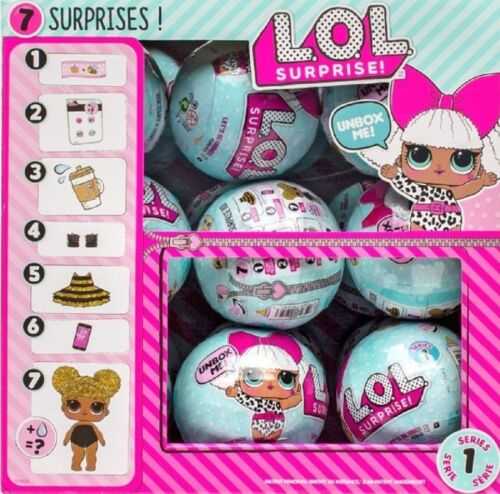 L.O.L. Surprise Case Series 1 Wave 1 Box 18 Balls Doll LOL Surprise Diva NEW