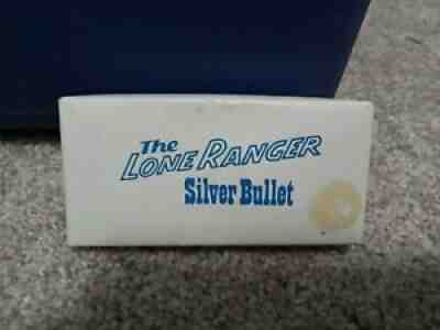 Vintage New Old Stock The Lone Ranger Silver Bullet Keychain Palladium Presents