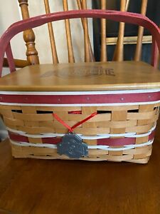 Longaberger OHIO STATE Lunch Box  HARD TO FIND!!