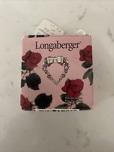Longaberger Heart Tie On For Azlucy123 Only!