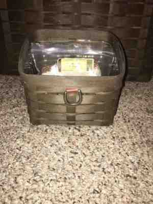 Longaberger Sort & Store Rich Brown Large Desktop Basket, Prot