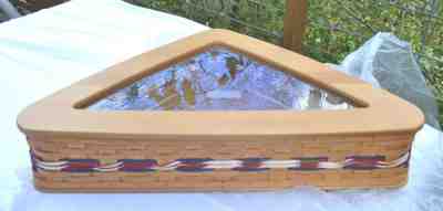Longaberger 2010 American Celebrations LARGE FLAG DISPLAY Basket + PRO + LID