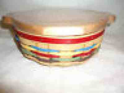 Longaberger Divide it Up Spice Market Basket, Prot.& butcher block lid set SALE!