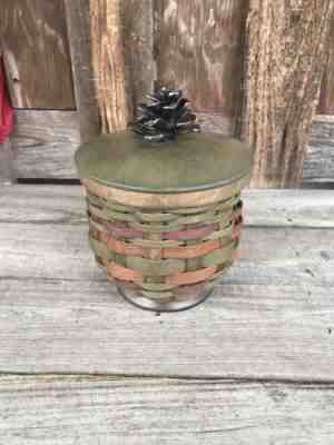 Longaberger Collectors Club American Craft Original Pinecone Basket 