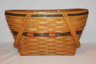 Longaberger 1992 20" Large Family Picnic Basket Combo - VGC