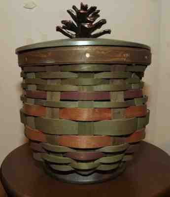 Longaberger 2007 CC American Craft Traditions Woodland Basket Set