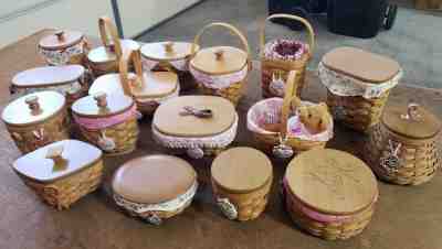 Longaberger Horizon of Hope Baskets Combo 1998-2014