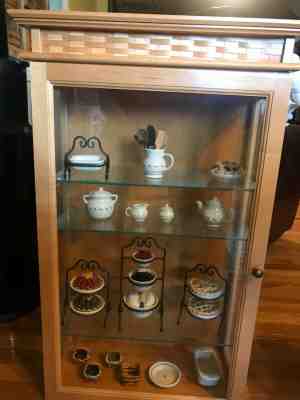 RARE Longaberger Cabinet--  ONLY -  POTTERY NOT INCLUDED