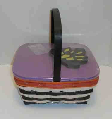 Longaberger 2014 Hallos Eve Halloween Basket Lid Protector New 12922