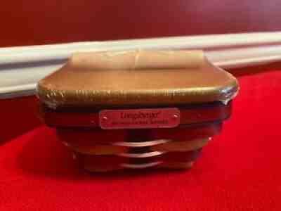 Longaberger 2017 Inaugural Basket, Lid and Protector Set NWT's