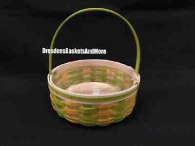 Longaberger 2016 Easter Basket Celadon/Yellow