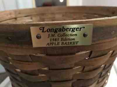 Vintage Longaberger JW 1985 Apple Basket Super SALE!