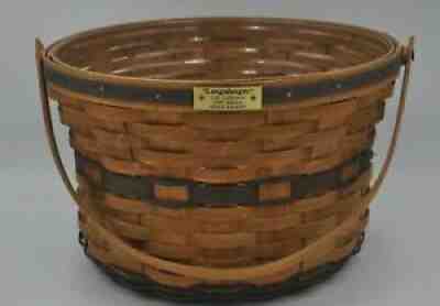 Longaberger JW Collection 1985 Edition Apple Basket w/ Liner&Pamphlet