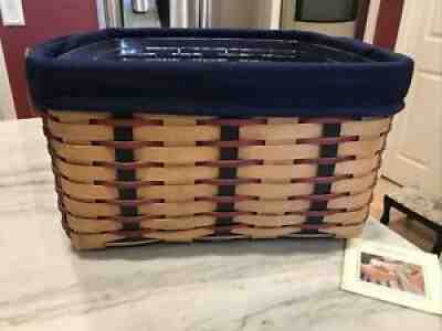 Protector Details about   LONGABERGER Proudly AMERICAN CRACKER Basket,Proudly American Liner